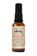 Pomegranate seed oil. Cold-pressed. Organic. Oleiq