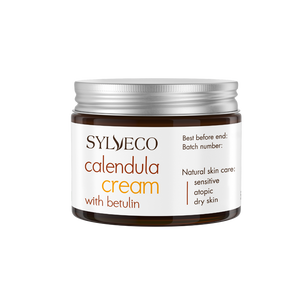 SYLVECO Calendula Cream with Betulin for sensitive skin, eczema, dryness