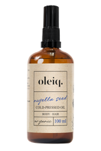 Nigella seed organic oil. Oleiq