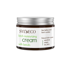 Sylveco birch moisturizing cream with betulin for sensitive skin, eczema, and extreme dry skin