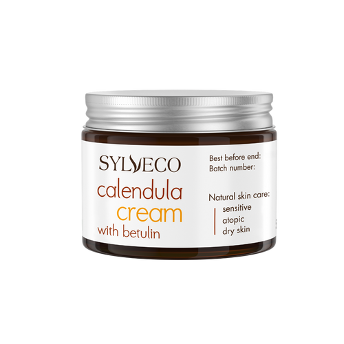 SYLVECO Calendula Cream with Betulin for sensitive skin, eczema, dryness