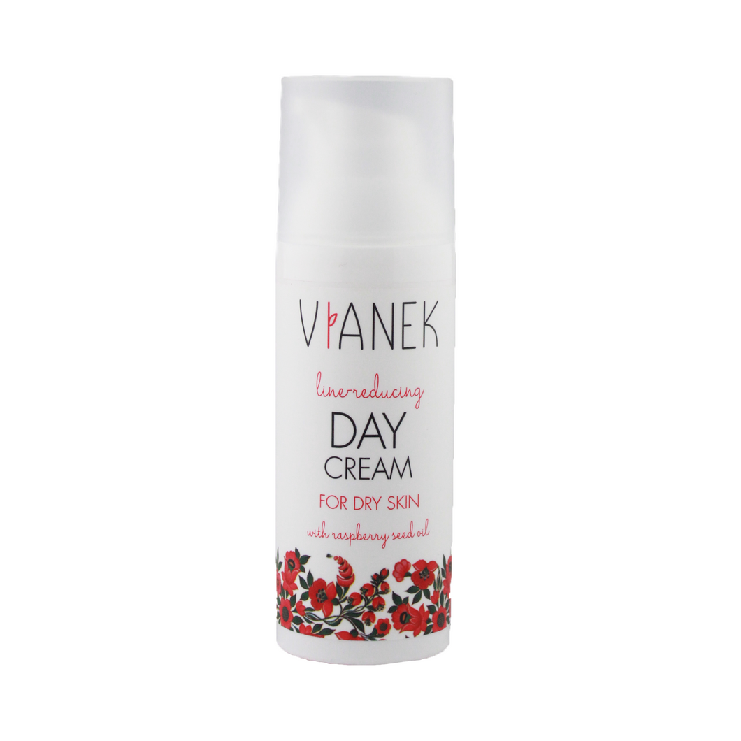Anti-Wrinkle Day Cream for Dry Skin, Vianek Red