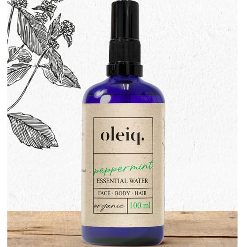 Oleiq Peppermint Essential Water Organic