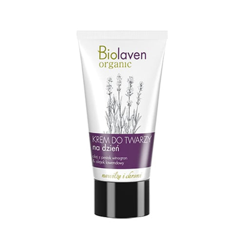 Organic Day Cream With Lavender And Grapes - Face Cream