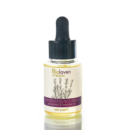 Organic Face Serum With Lavender And Grapes - Serum