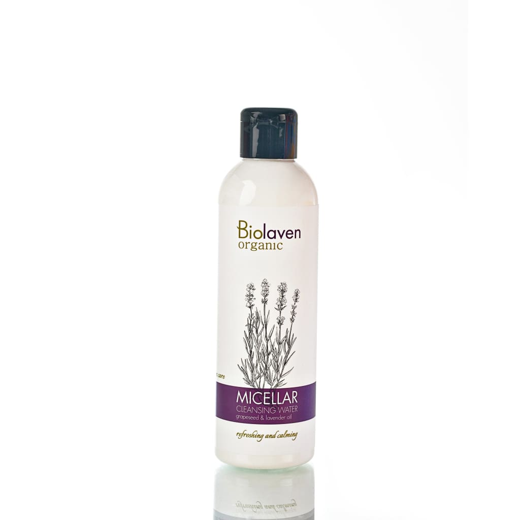 Organic Micellar Cleansing Water With Lavender And Grapes - Cleanser